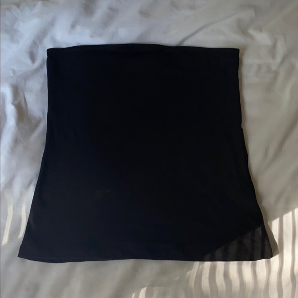 perfect basic black tube top